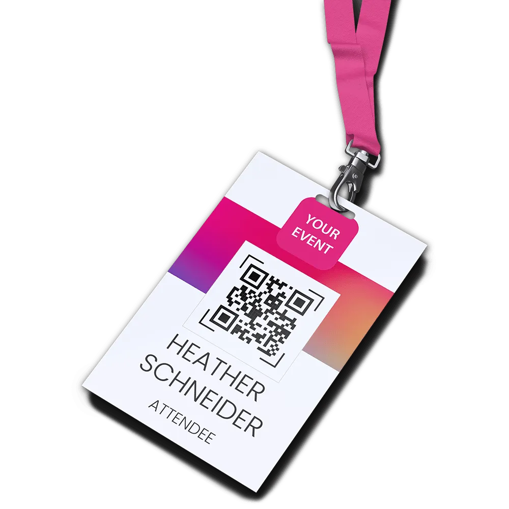 Free event QR code generator